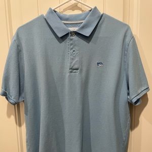 Men’s Southern Tide Light Blue Pique Polo M Medium